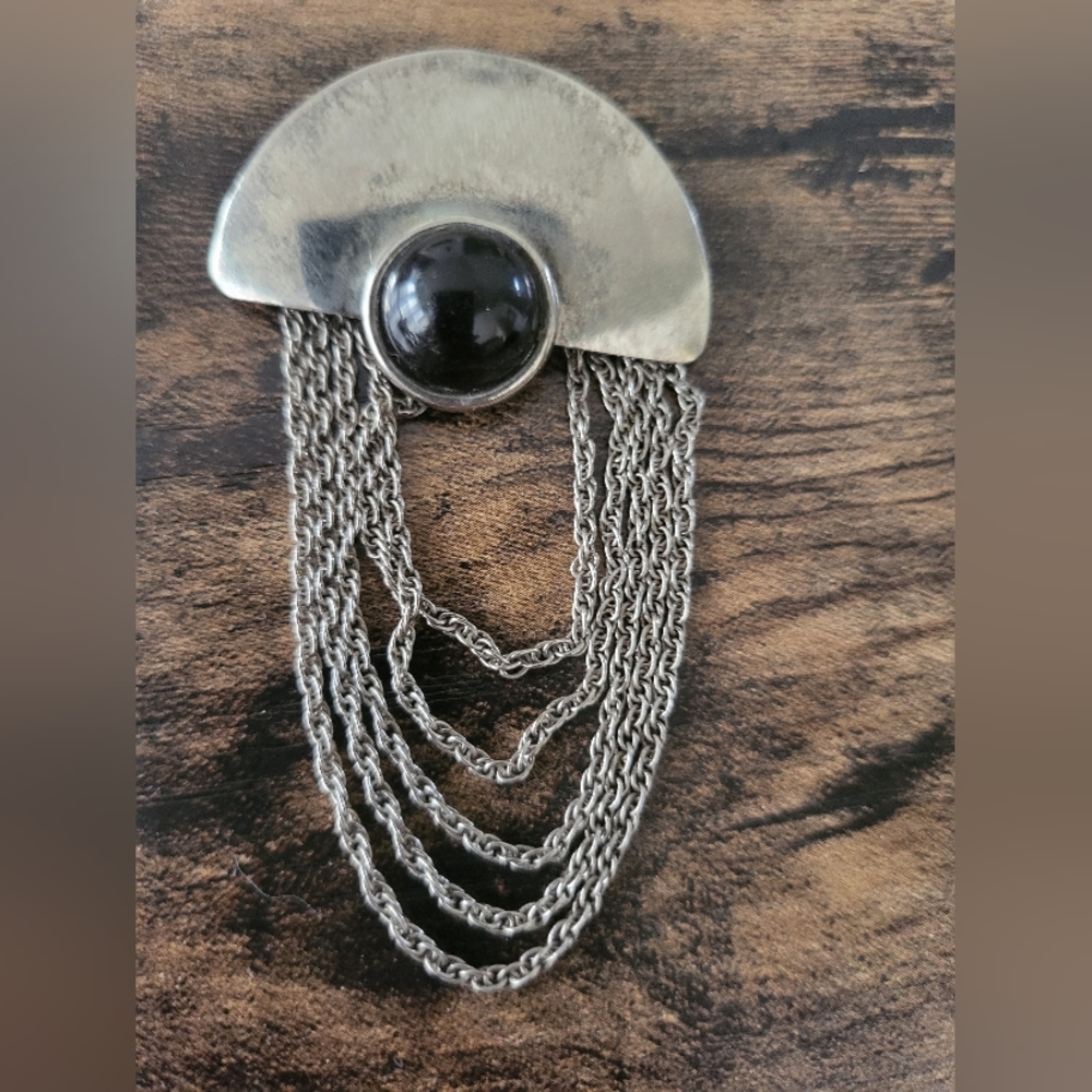 1980's era broach-metal-2 inch X 2 inch